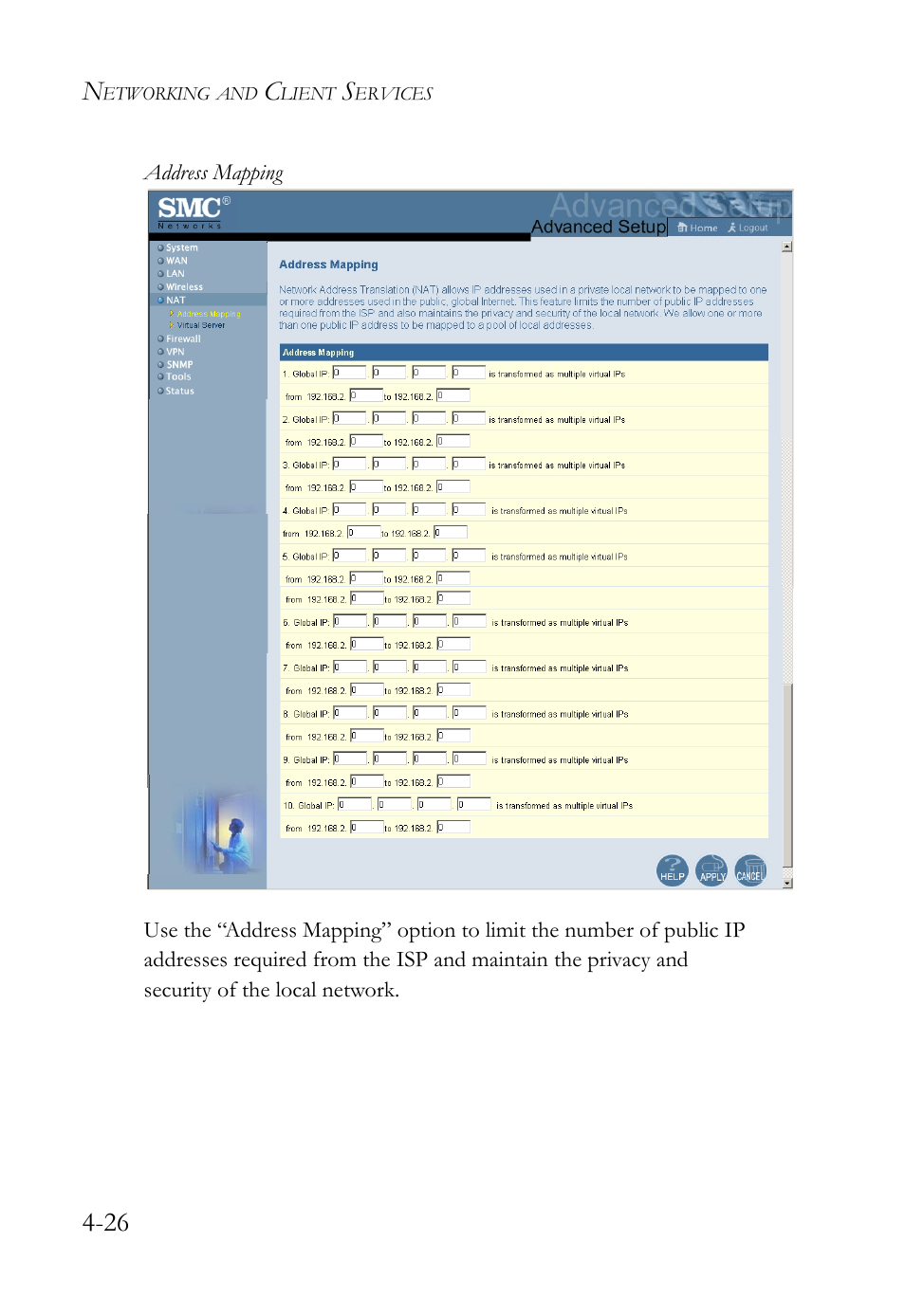 SMC Networks SMC Barricade Plus SMC7004WFW User Manual | Page 56 / 146