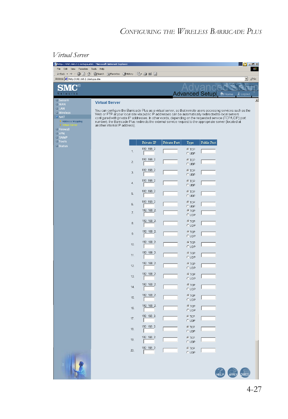 SMC Networks SMC Barricade Plus SMC7004WFW User Manual | Page 57 / 146