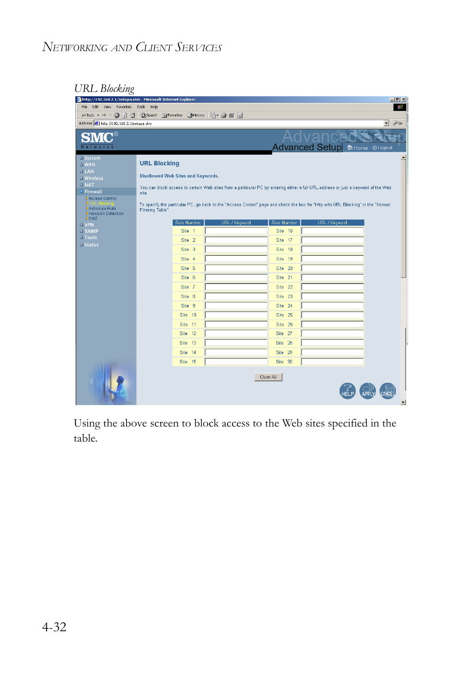 SMC Networks SMC Barricade Plus SMC7004WFW User Manual | Page 62 / 146