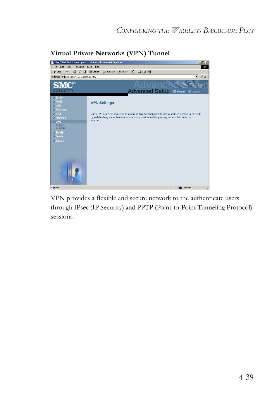 SMC Networks SMC Barricade Plus SMC7004WFW User Manual | Page 69 / 146