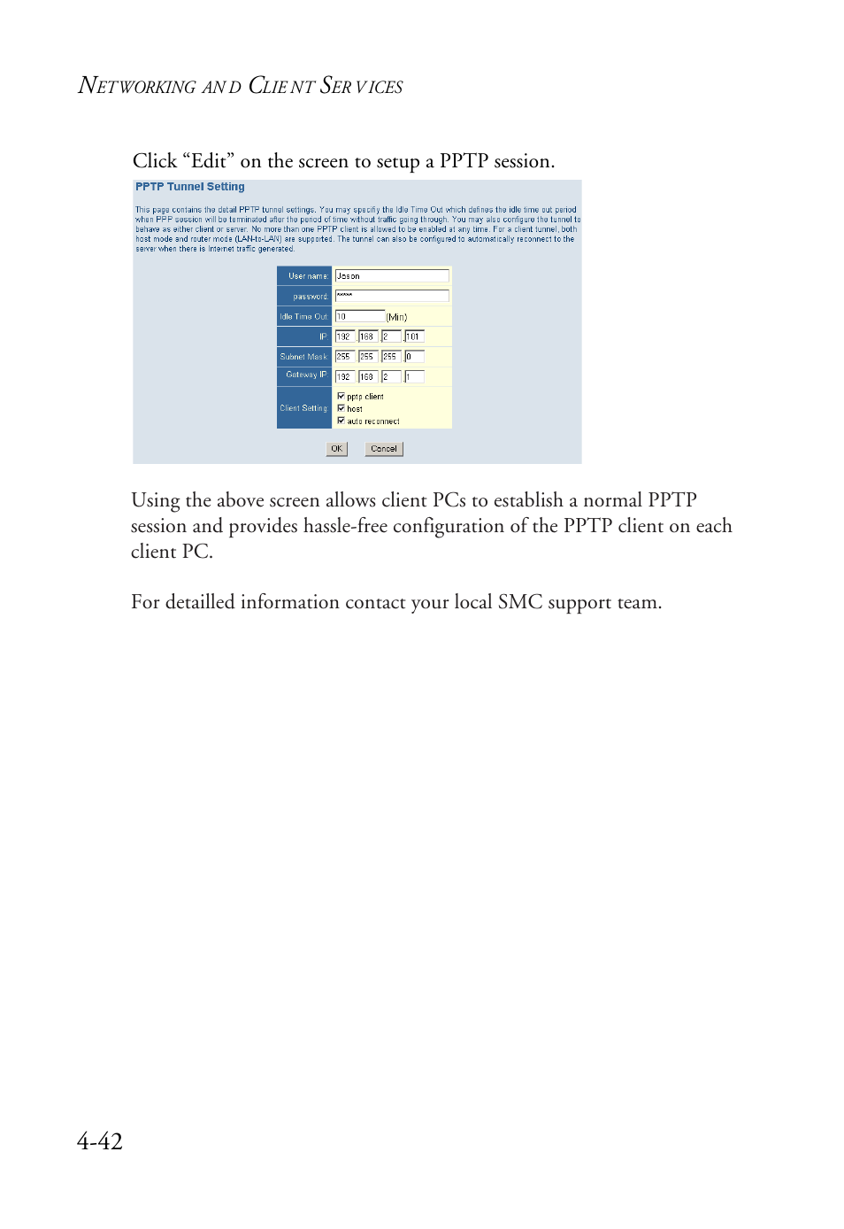 SMC Networks SMC Barricade Plus SMC7004WFW User Manual | Page 72 / 146