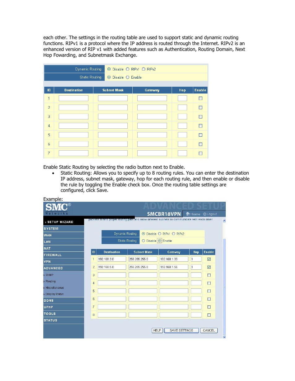 SMC Networks SMC Barricade Plus SMCBR18VPN User Manual | Page 42 / 73