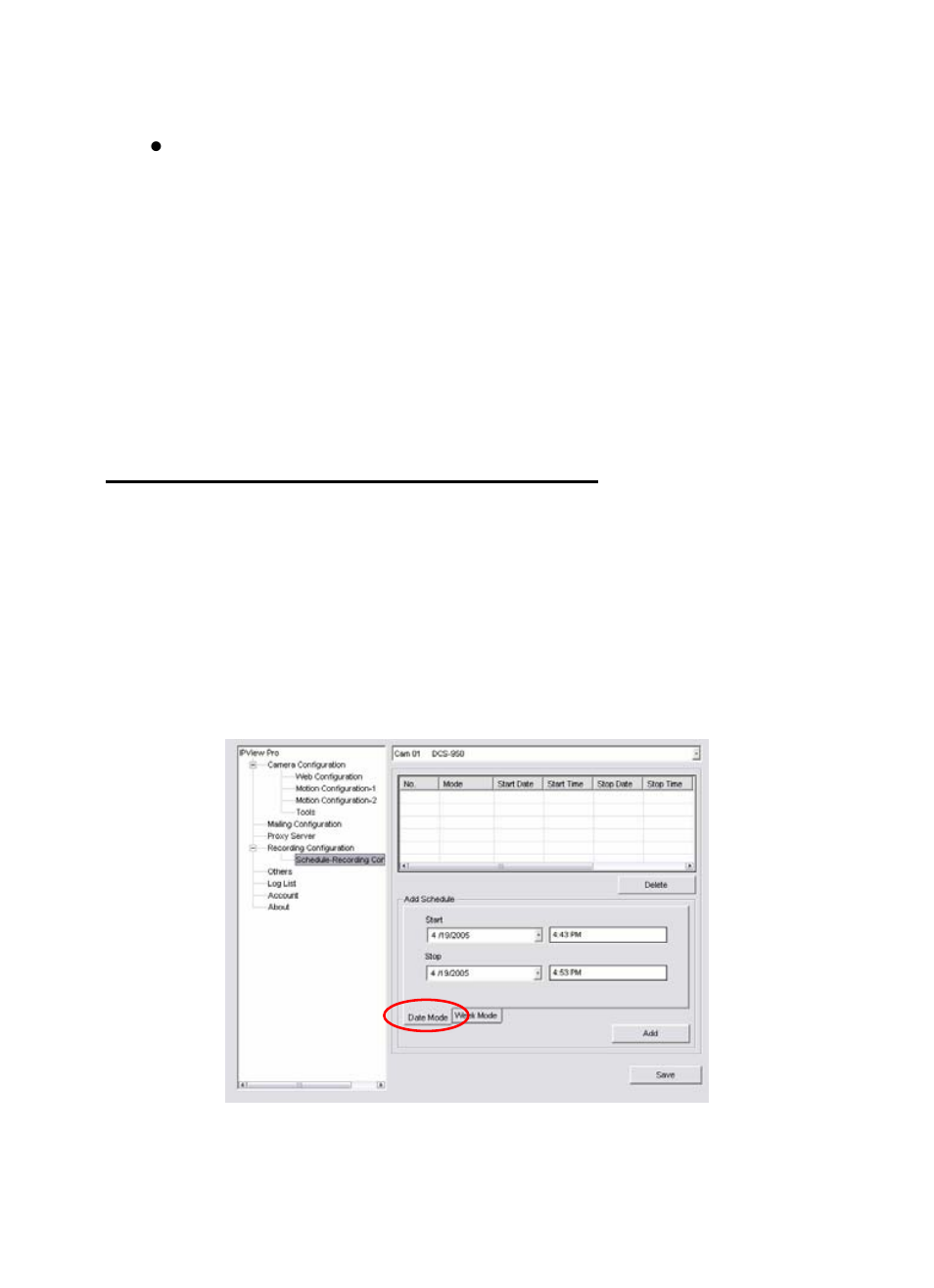 Schedule-recording configuration | SMC Networks EZ-Connect SMCWIPCAM-G User Manual | Page 92 / 122