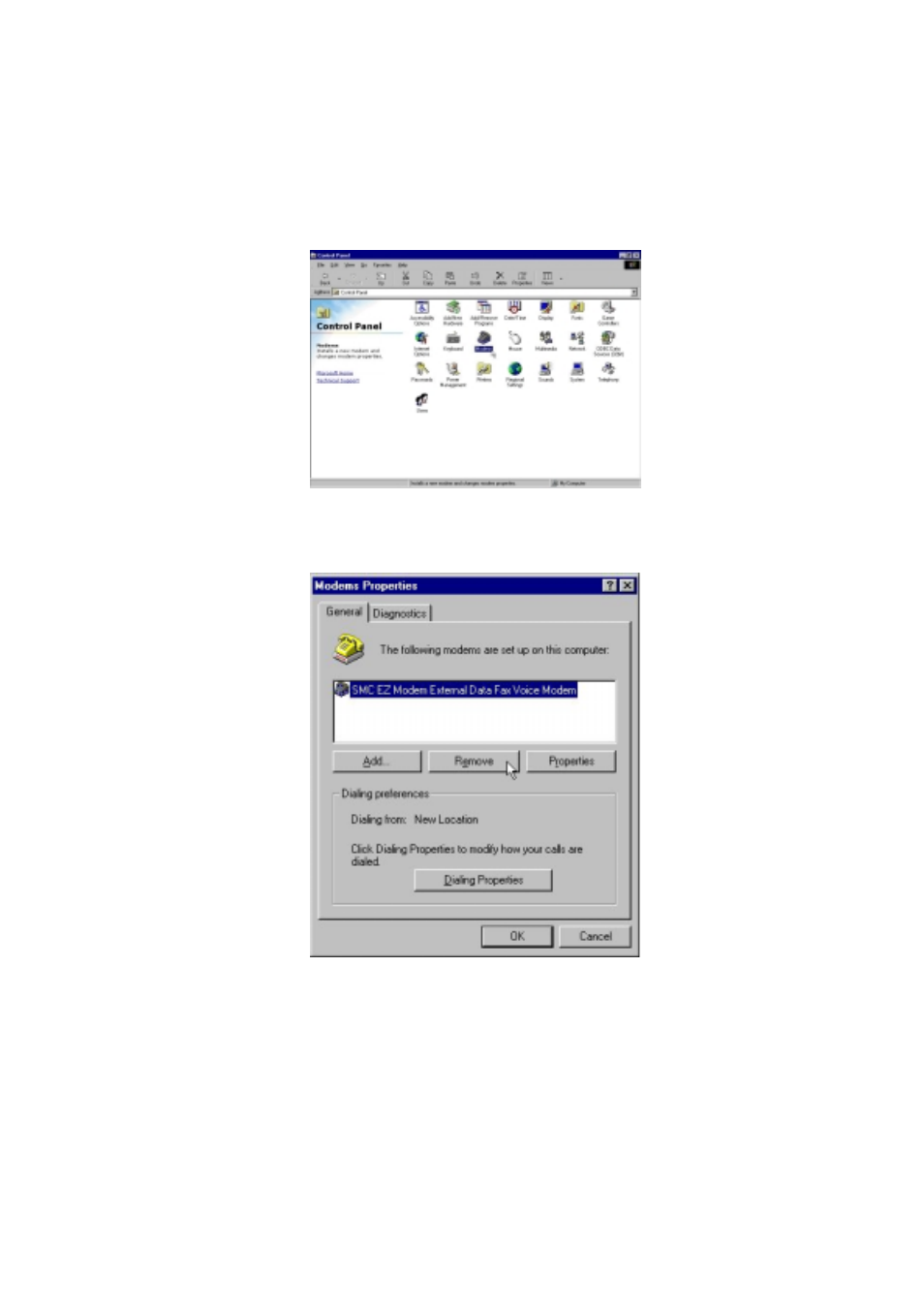 Chapter 6 uninstalling procedures | SMC Networks SMC3056EM User Manual | Page 33 / 45