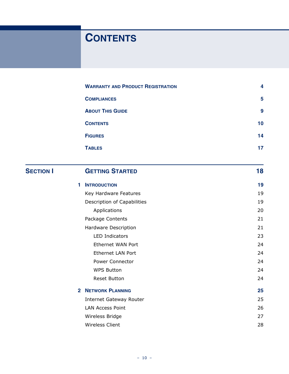 SMC Networks SMCWBR11S-N User Manual | Page 10 / 137