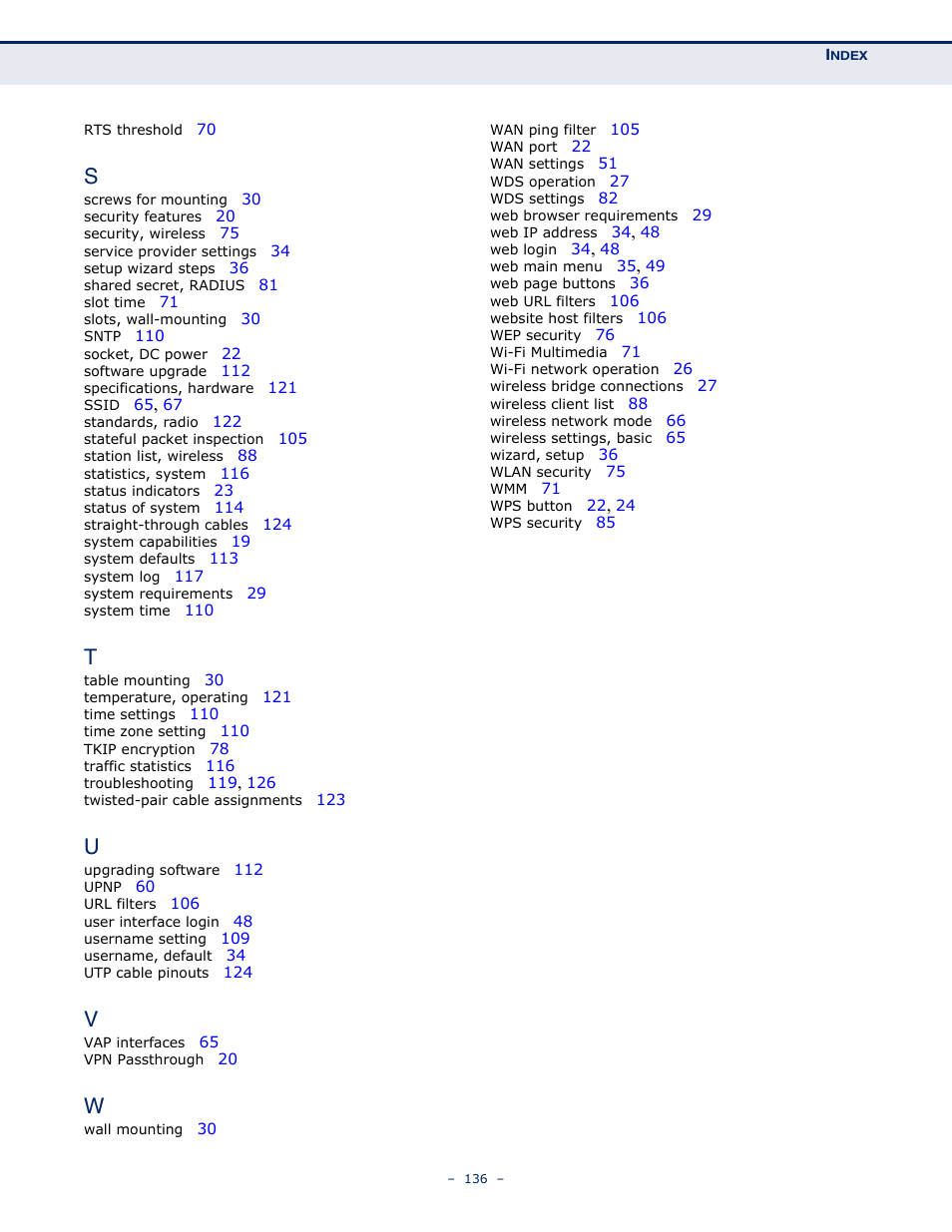 SMC Networks SMCWBR11S-N User Manual | Page 136 / 137