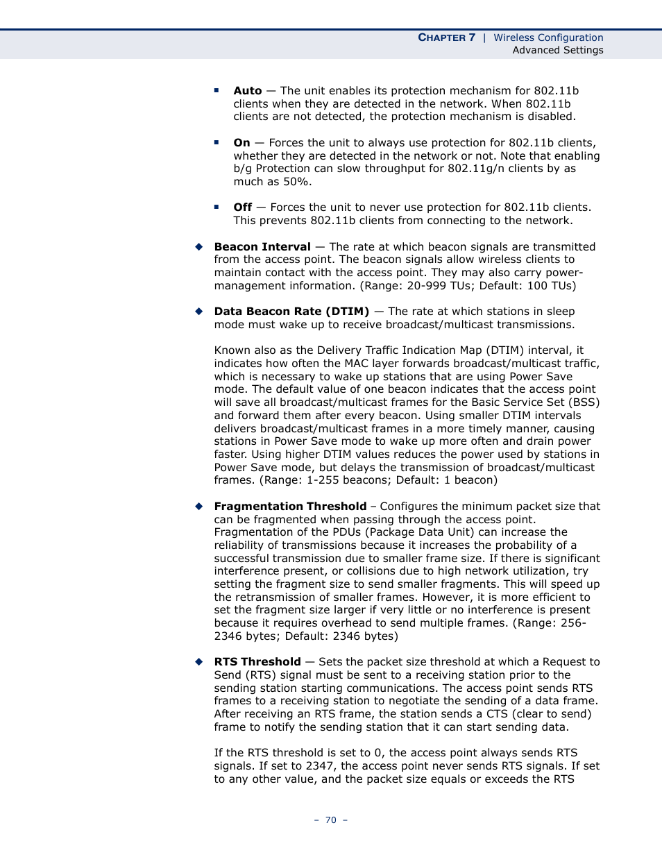 SMC Networks SMCWBR11S-N User Manual | Page 70 / 137