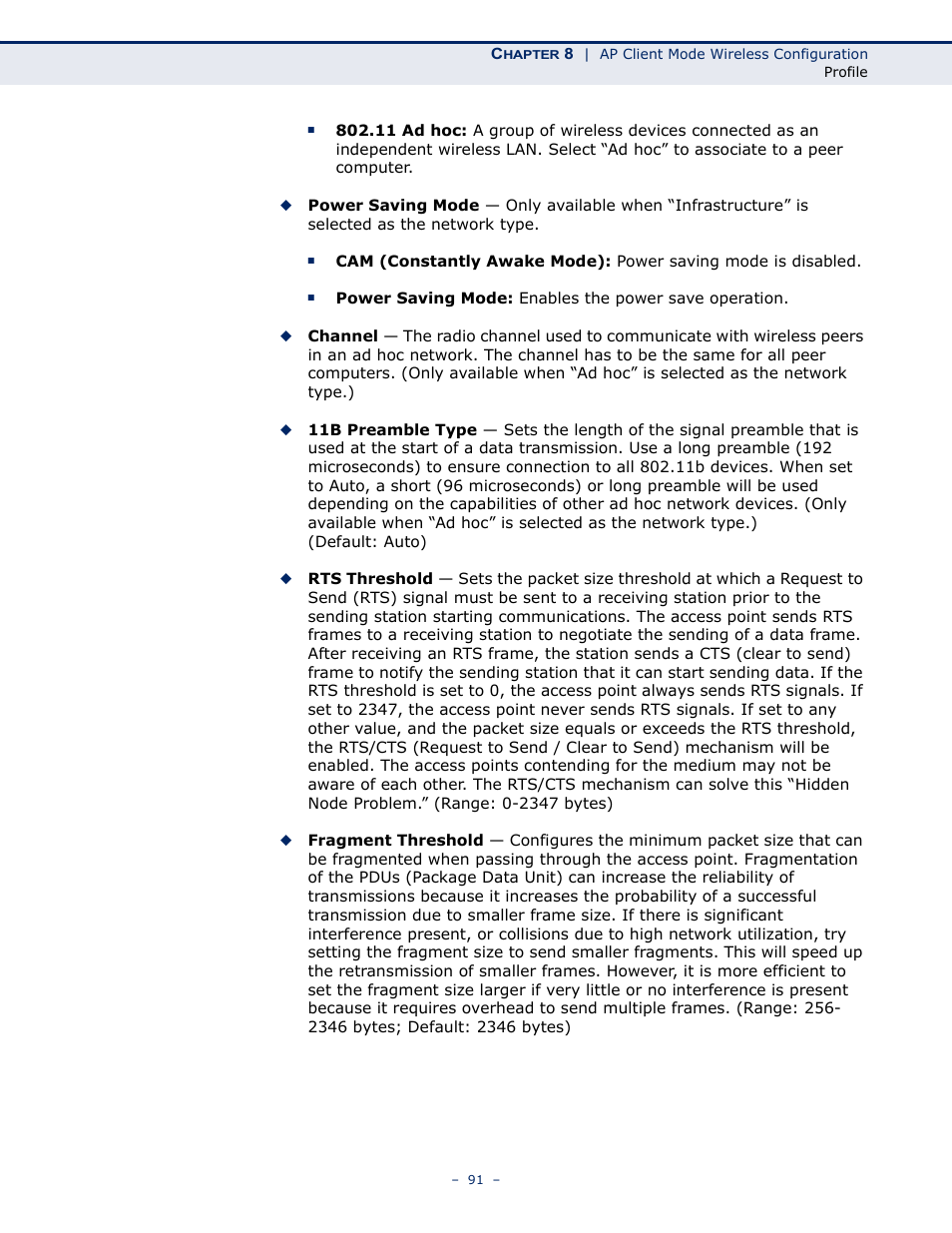 SMC Networks SMCWBR11S-N User Manual | Page 91 / 137