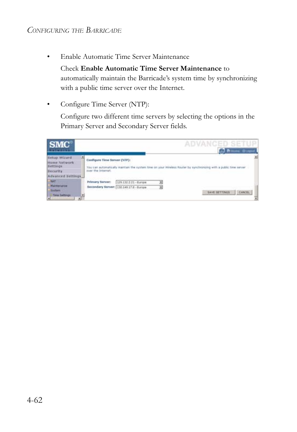 SMC Networks SMCWBR14-G2 User Manual | Page 108 / 132