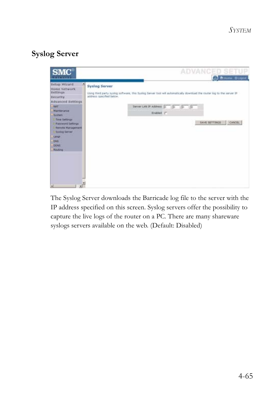 SMC Networks SMCWBR14-G2 User Manual | Page 111 / 132