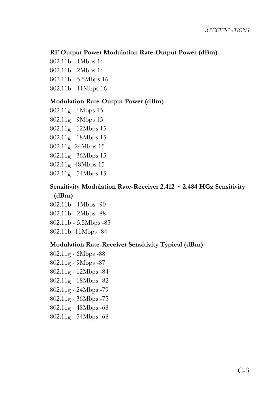 SMC Networks SMCWBR14-G2 User Manual | Page 129 / 132