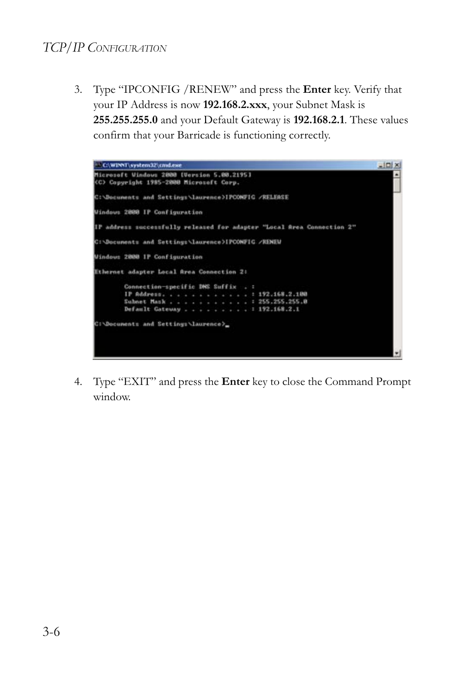 Tcp/ip c | SMC Networks SMCWBR14-G2 User Manual | Page 34 / 132