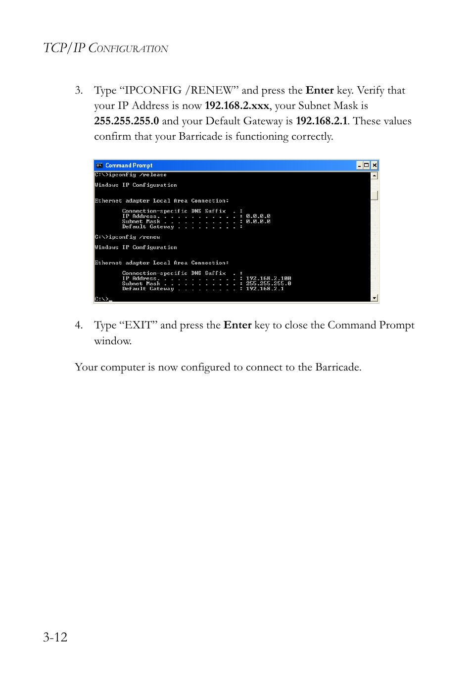 Tcp/ip c | SMC Networks SMCWBR14-G2 User Manual | Page 40 / 132