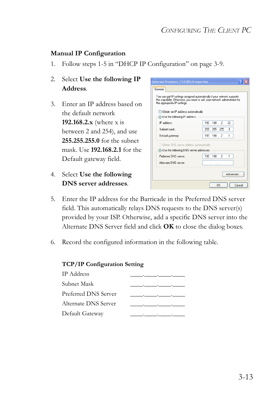 Pc 3-13 | SMC Networks SMCWBR14-G2 User Manual | Page 41 / 132