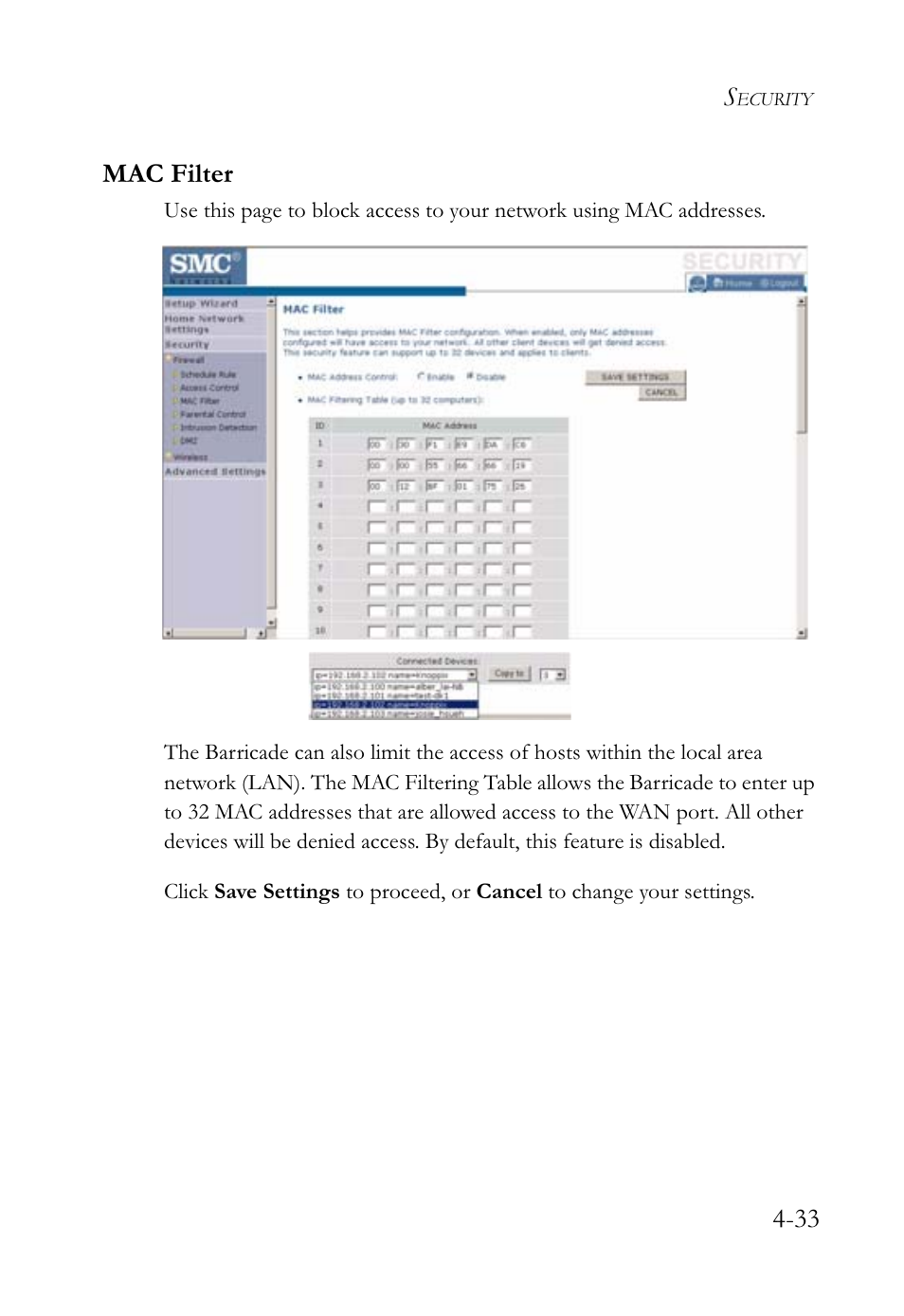 SMC Networks SMCWBR14-G2 User Manual | Page 79 / 132