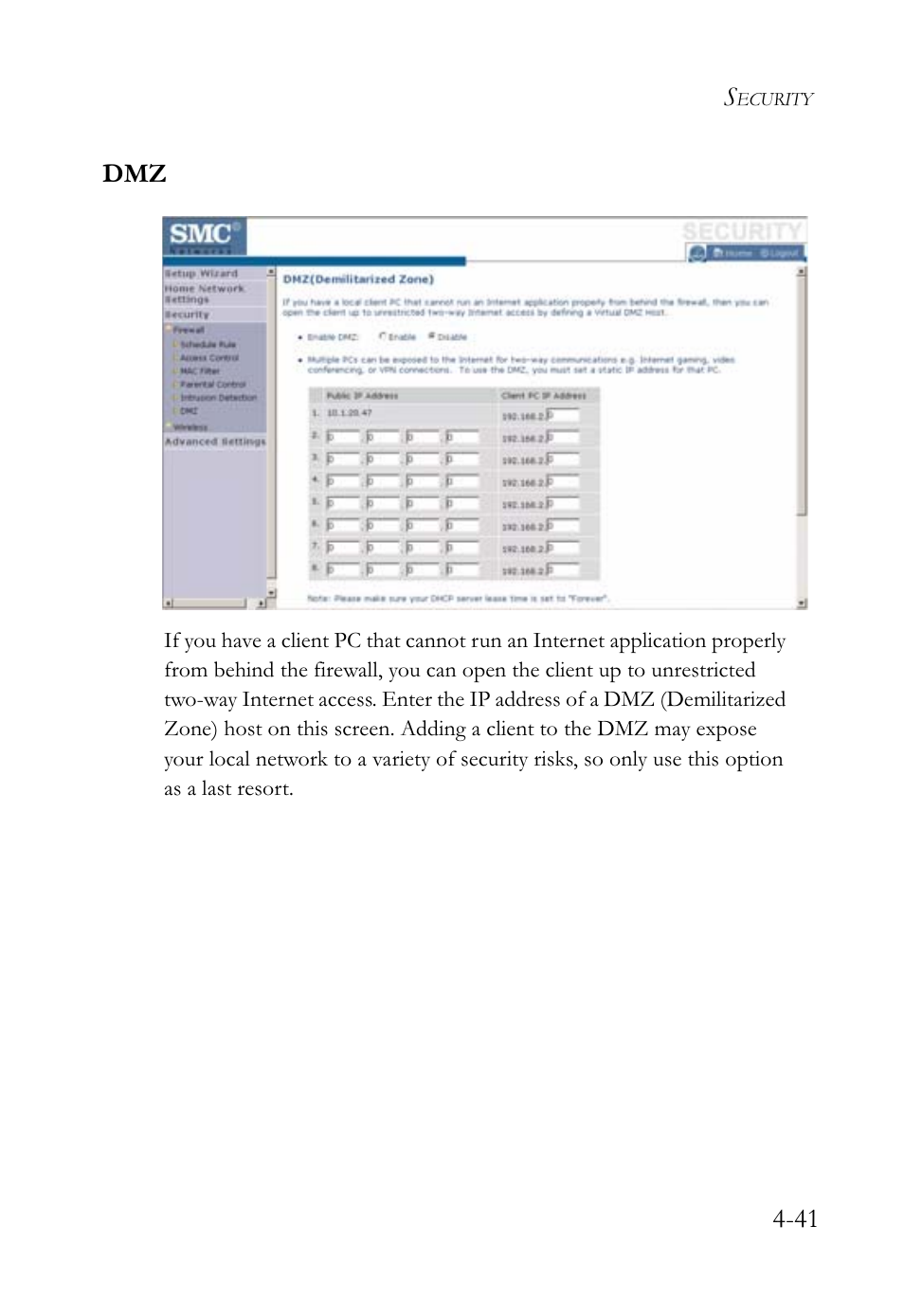 SMC Networks SMCWBR14-G2 User Manual | Page 87 / 132