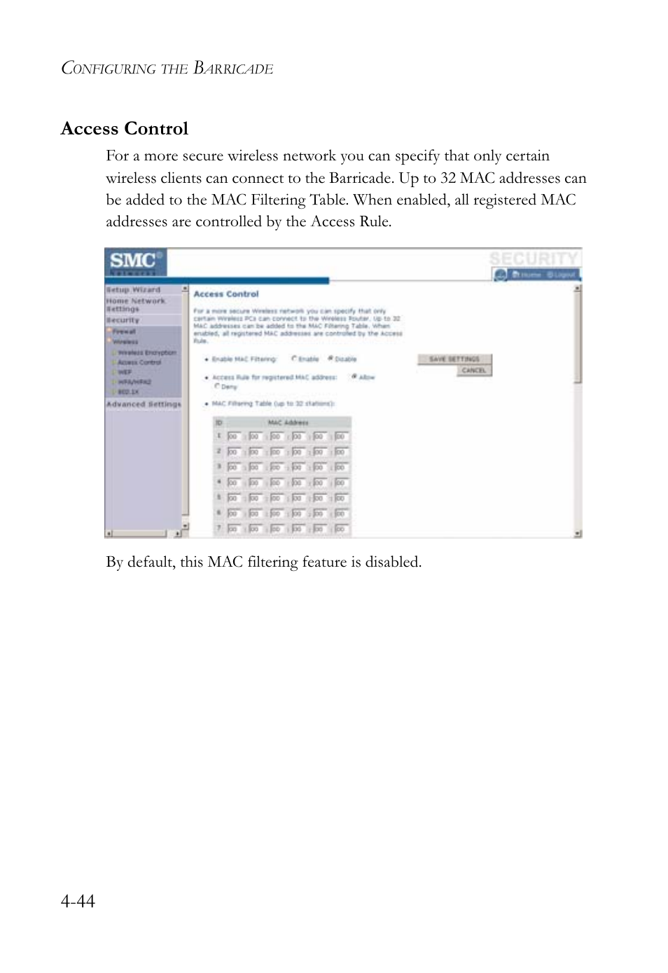 SMC Networks SMCWBR14-G2 User Manual | Page 90 / 132