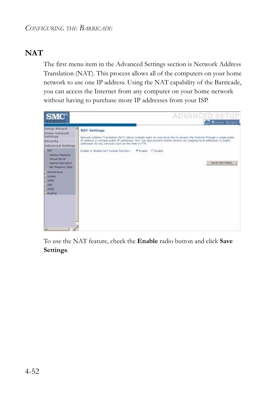 SMC Networks SMCWBR14-G2 User Manual | Page 98 / 132