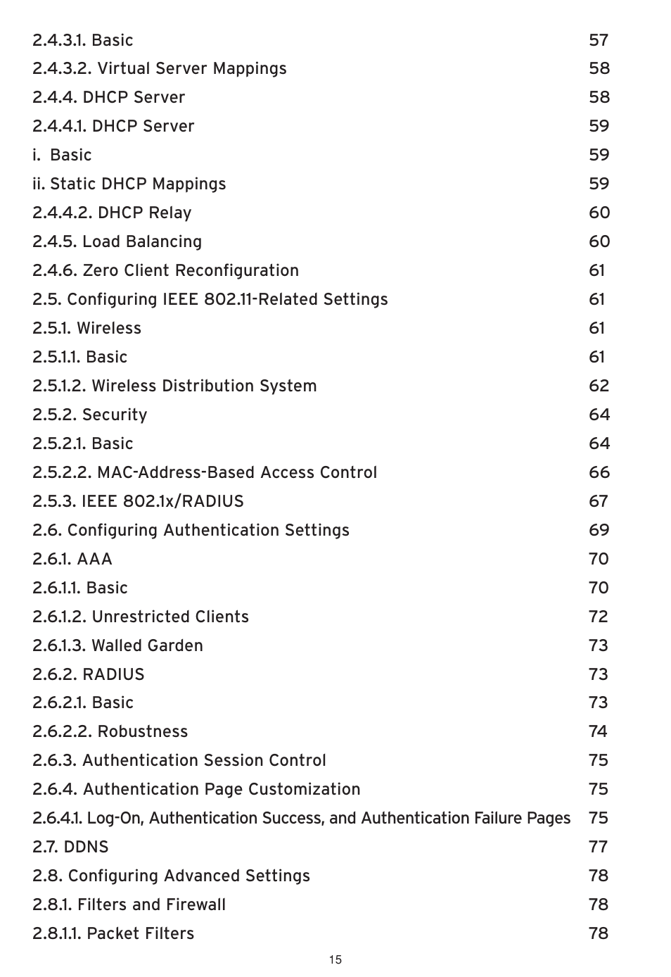 SMC Networks SMCWHSG44-G User Manual | Page 16 / 100