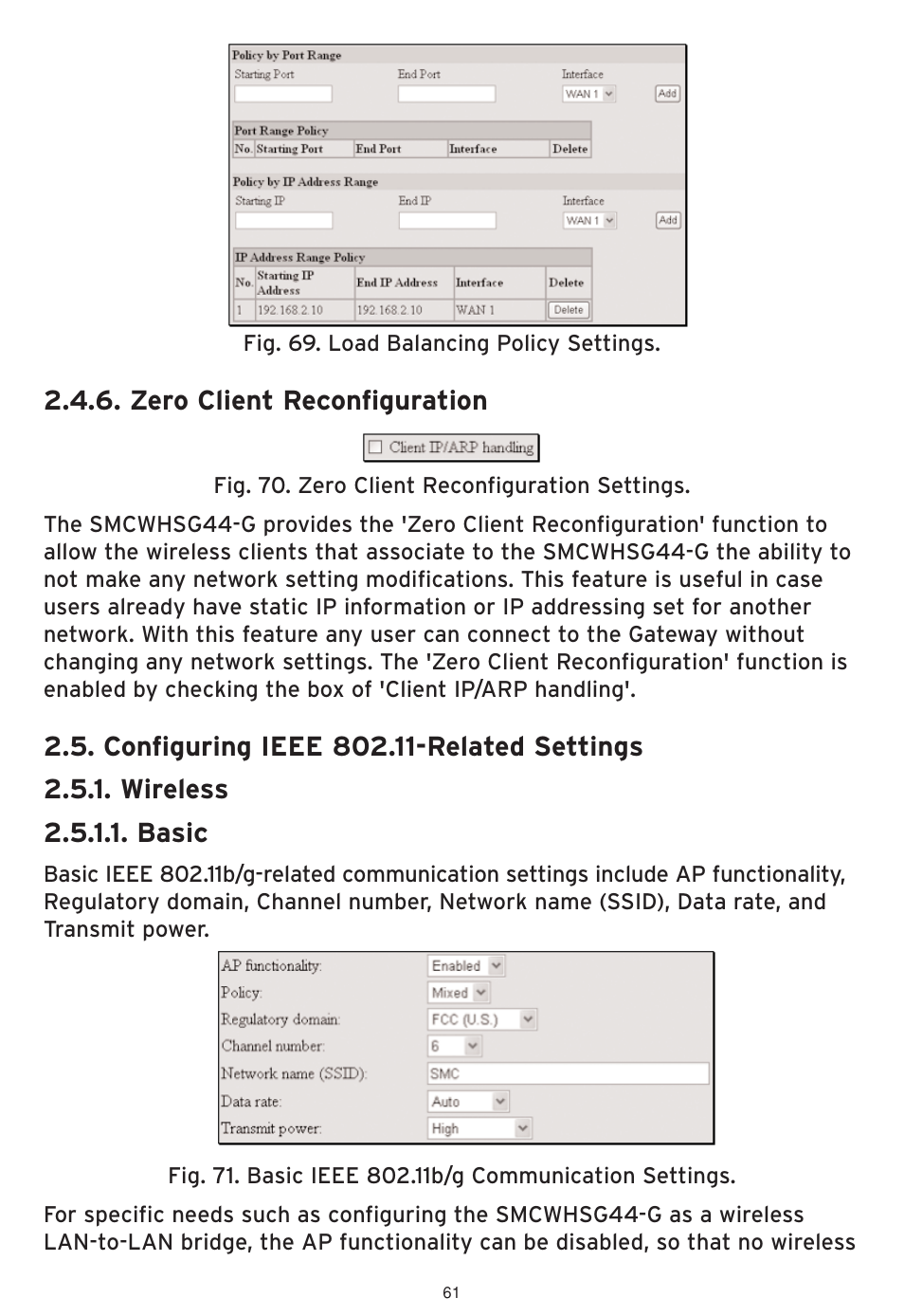 SMC Networks SMCWHSG44-G User Manual | Page 62 / 100