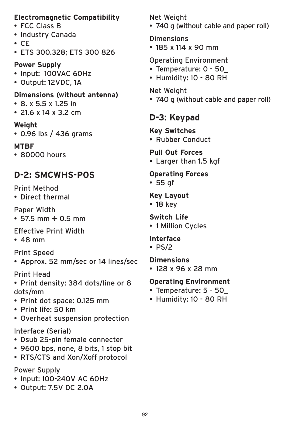 D-2: smcwhs-pos, D-3: keypad | SMC Networks SMCWHSG44-G User Manual | Page 93 / 100