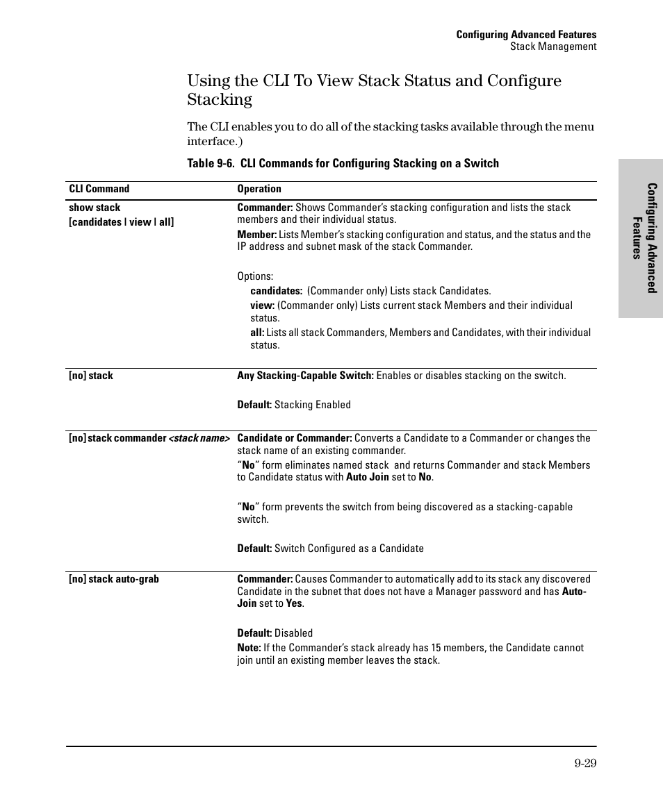 S 9-29 | SMC Networks SMC TigerStack II SMC6624M User Manual | Page 199 / 364