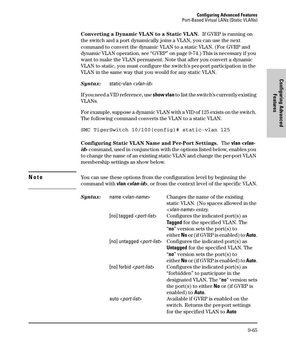 SMC Networks SMC TigerStack II SMC6624M User Manual | Page 235 / 364