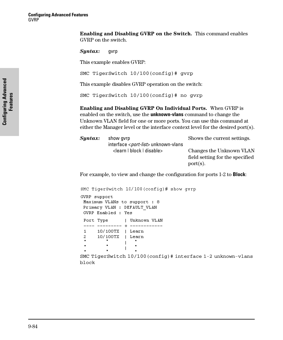 SMC Networks SMC TigerStack II SMC6624M User Manual | Page 254 / 364