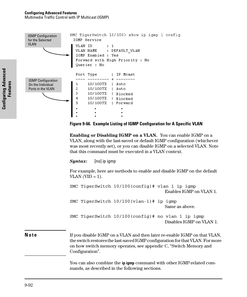 SMC Networks SMC TigerStack II SMC6624M User Manual | Page 262 / 364