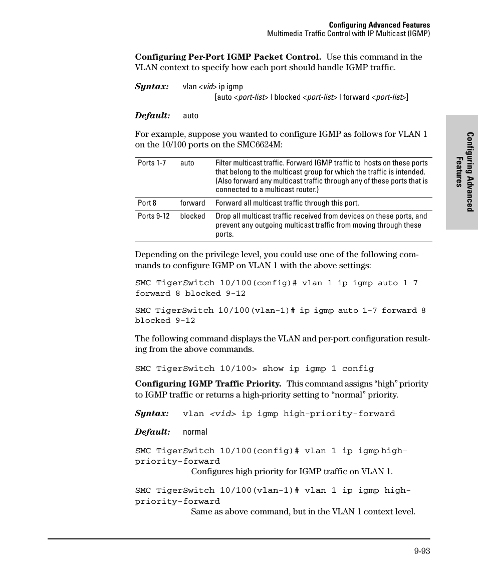 SMC Networks SMC TigerStack II SMC6624M User Manual | Page 263 / 364