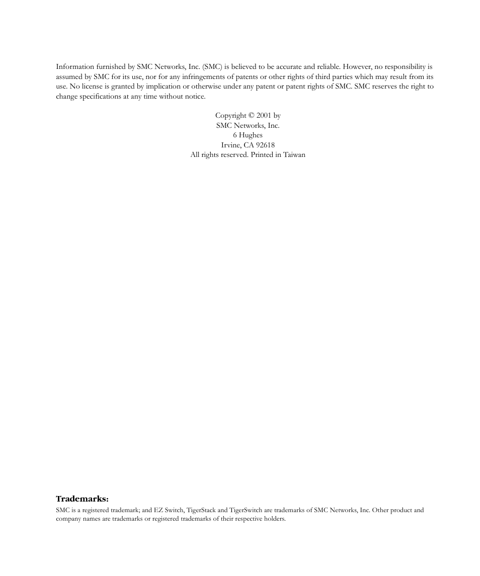 SMC Networks SMC TigerStack II SMC6624M User Manual | Page 4 / 364