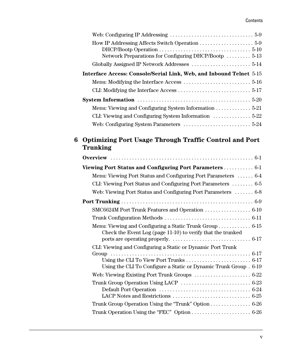 SMC Networks SMC TigerStack II SMC6624M User Manual | Page 9 / 364