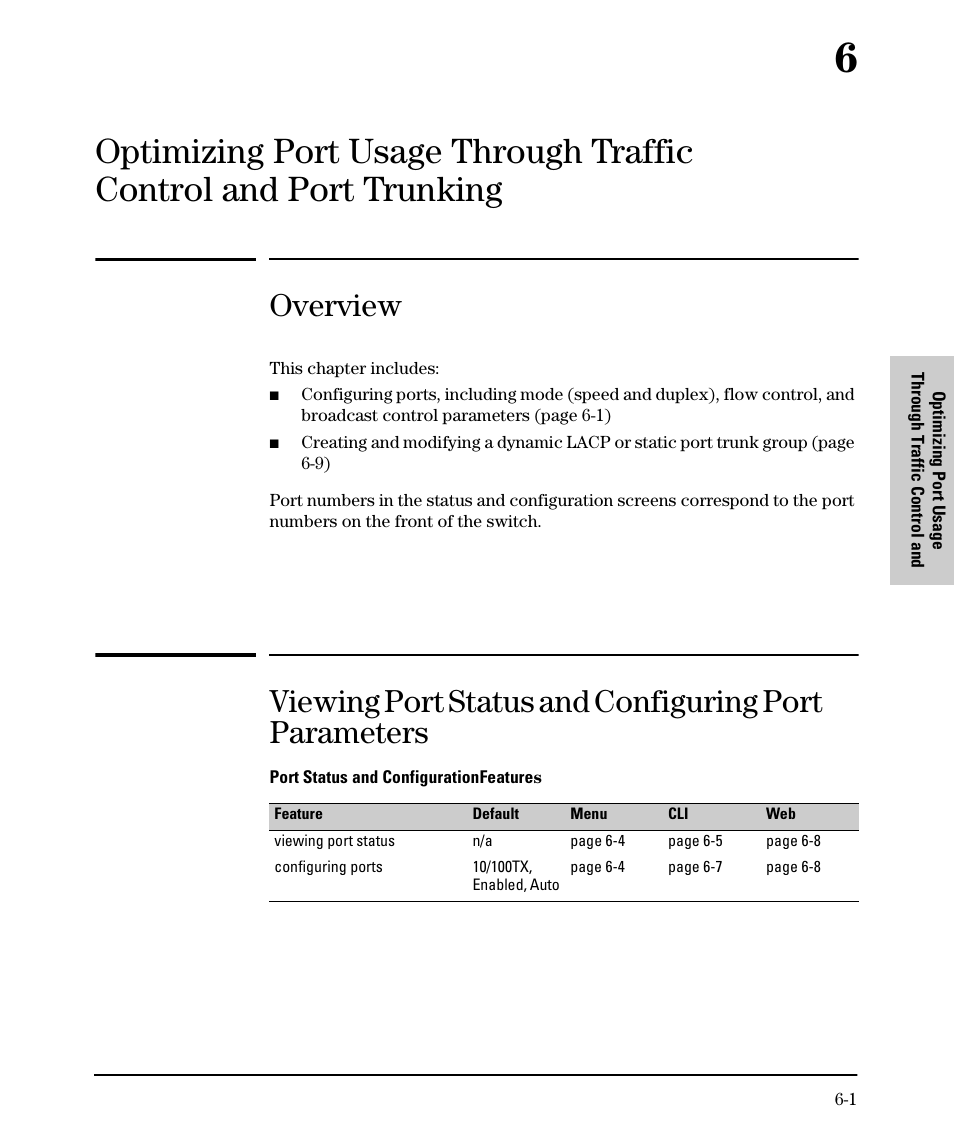 Overview, Trunking | SMC Networks SMC TigerStack II SMC6624M User Manual | Page 93 / 364
