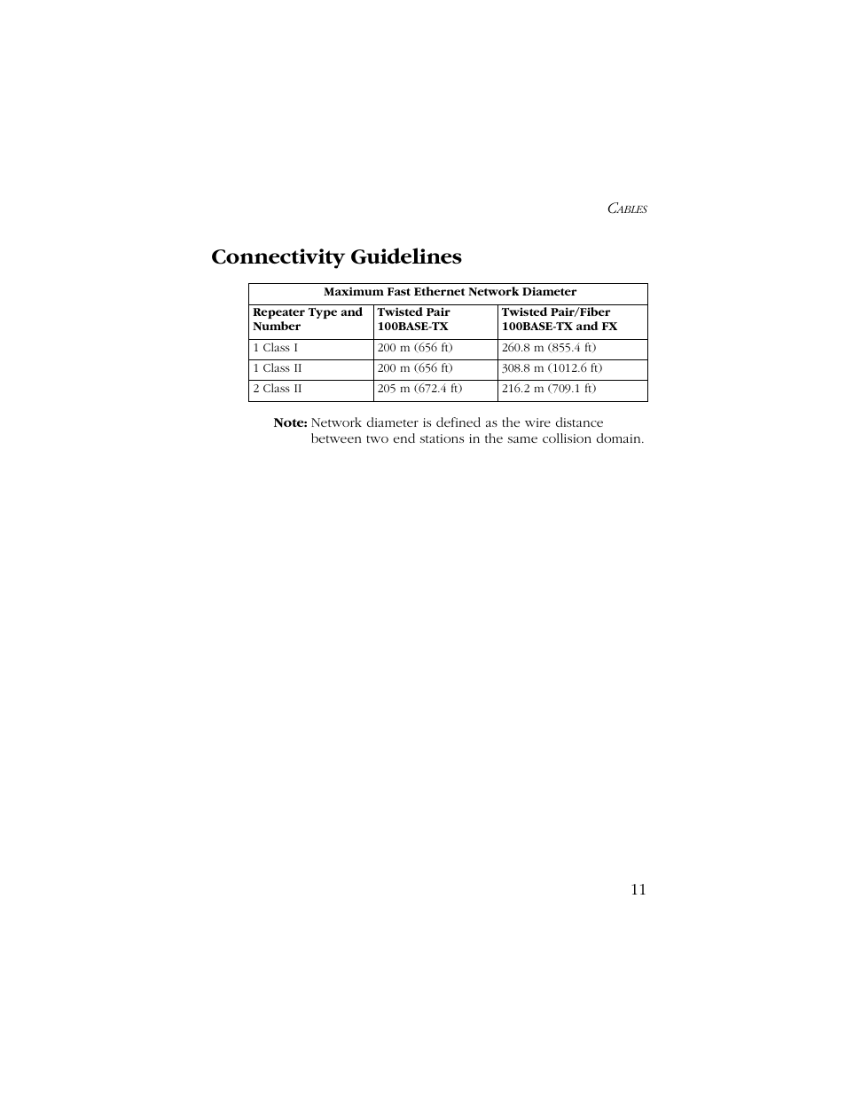 Connectivity guidelines | SMC Networks SMC6405TX User Manual | Page 23 / 28