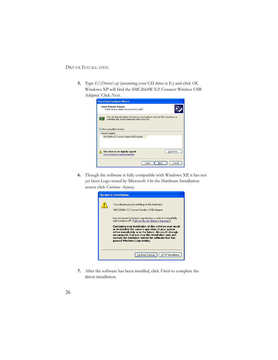 SMC Networks SMC2664W User Manual | Page 36 / 60