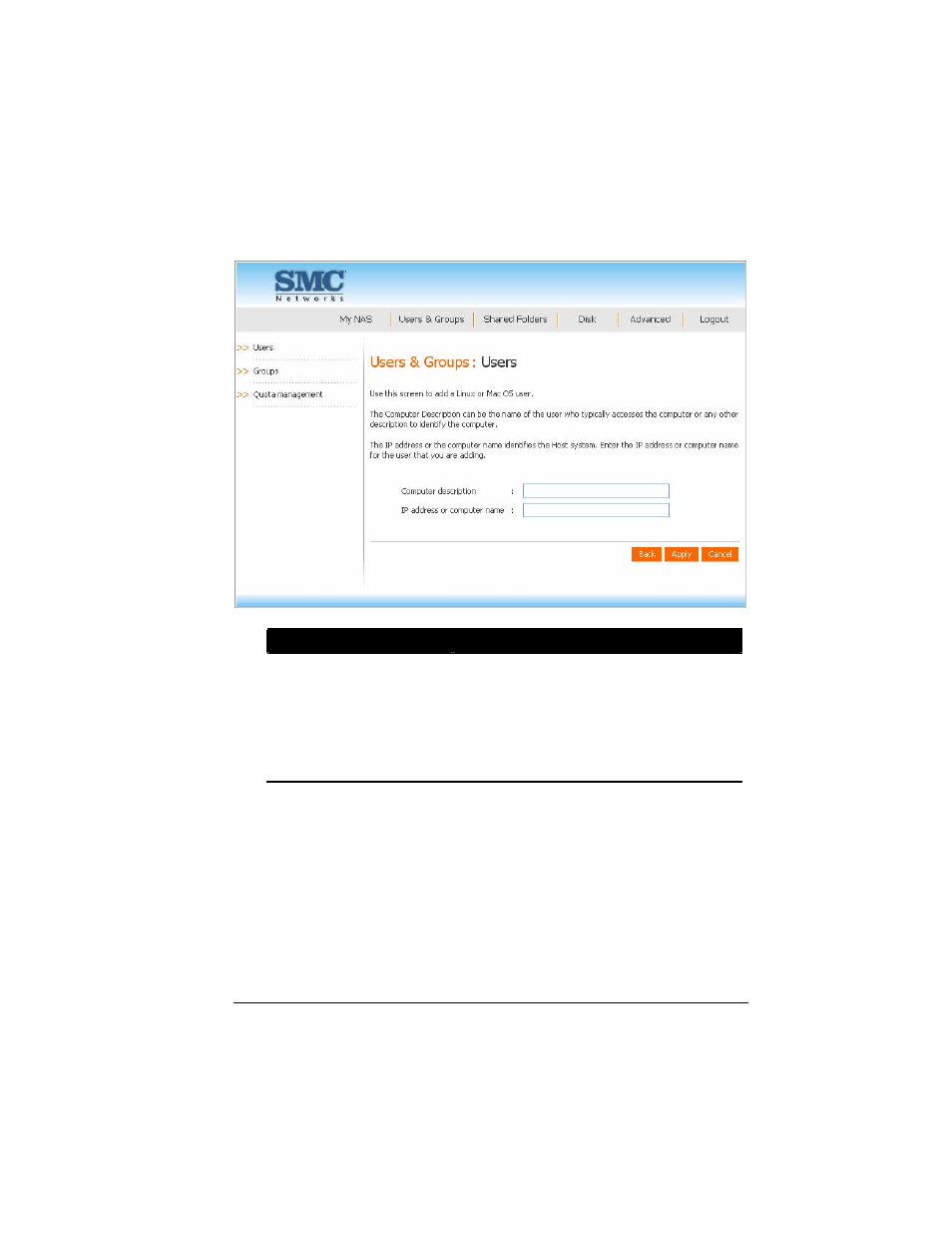 SMC Networks SMCNAS04 User Manual | Page 48 / 82