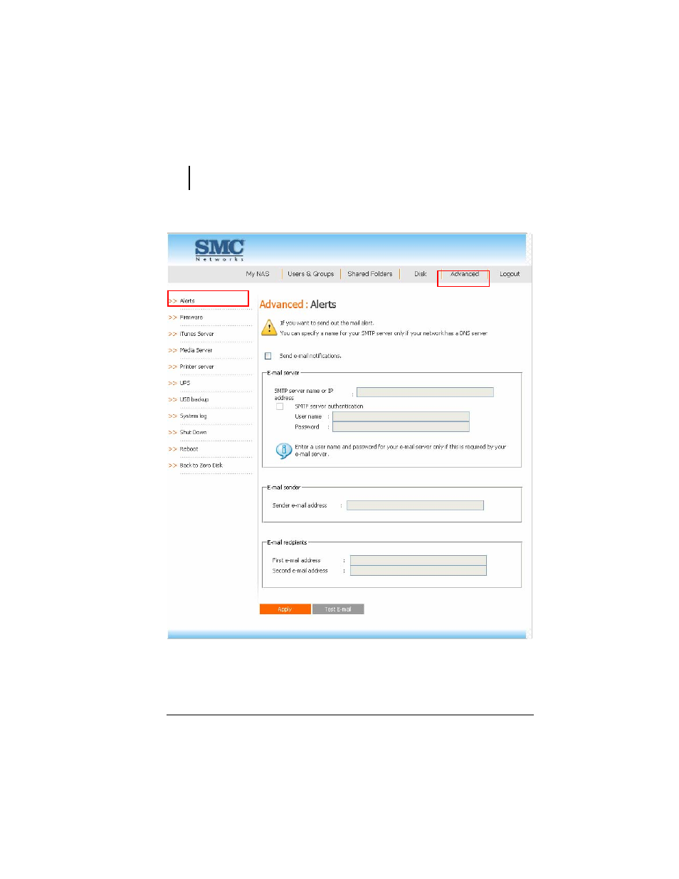 SMC Networks SMCNAS04 User Manual | Page 58 / 82