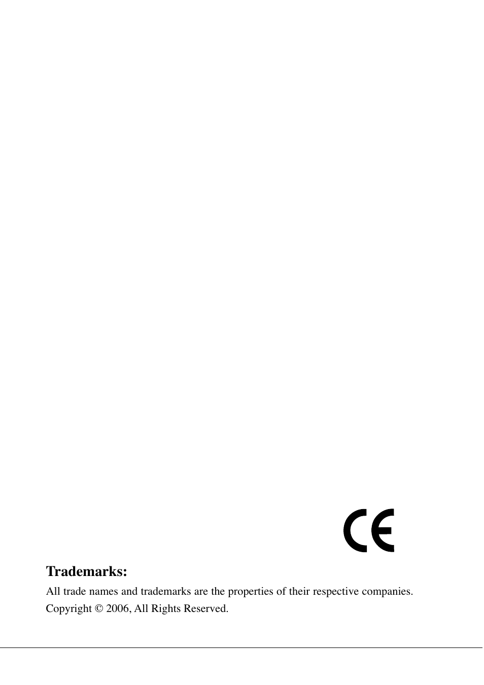 Trademarks | SMC Networks BLW-54MF User Manual | Page 4 / 78