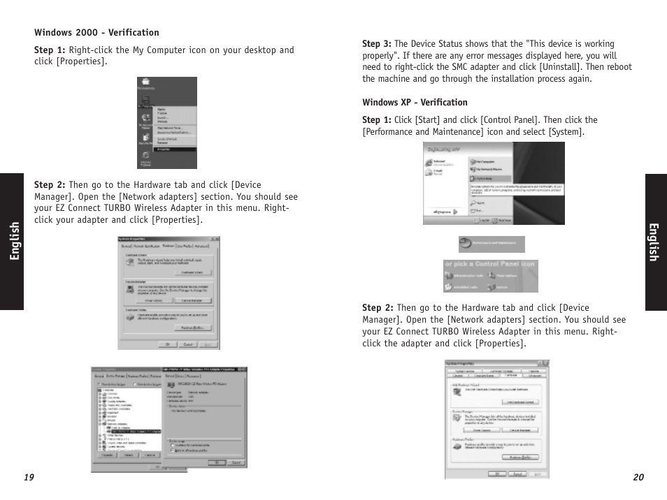 SMC Networks SMC EZ Connect Turbo SMC2435W User Manual | Page 11 / 18