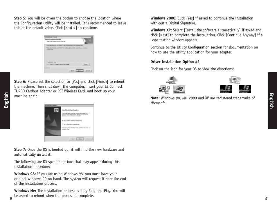 English | SMC Networks SMC EZ Connect Turbo SMC2435W User Manual | Page 4 / 18