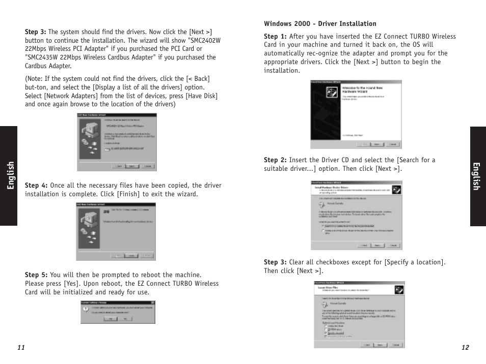 SMC Networks SMC EZ Connect Turbo SMC2435W User Manual | Page 7 / 18
