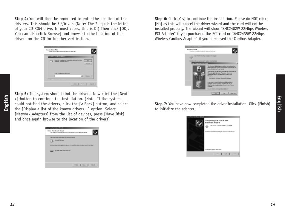 SMC Networks SMC EZ Connect Turbo SMC2435W User Manual | Page 8 / 18