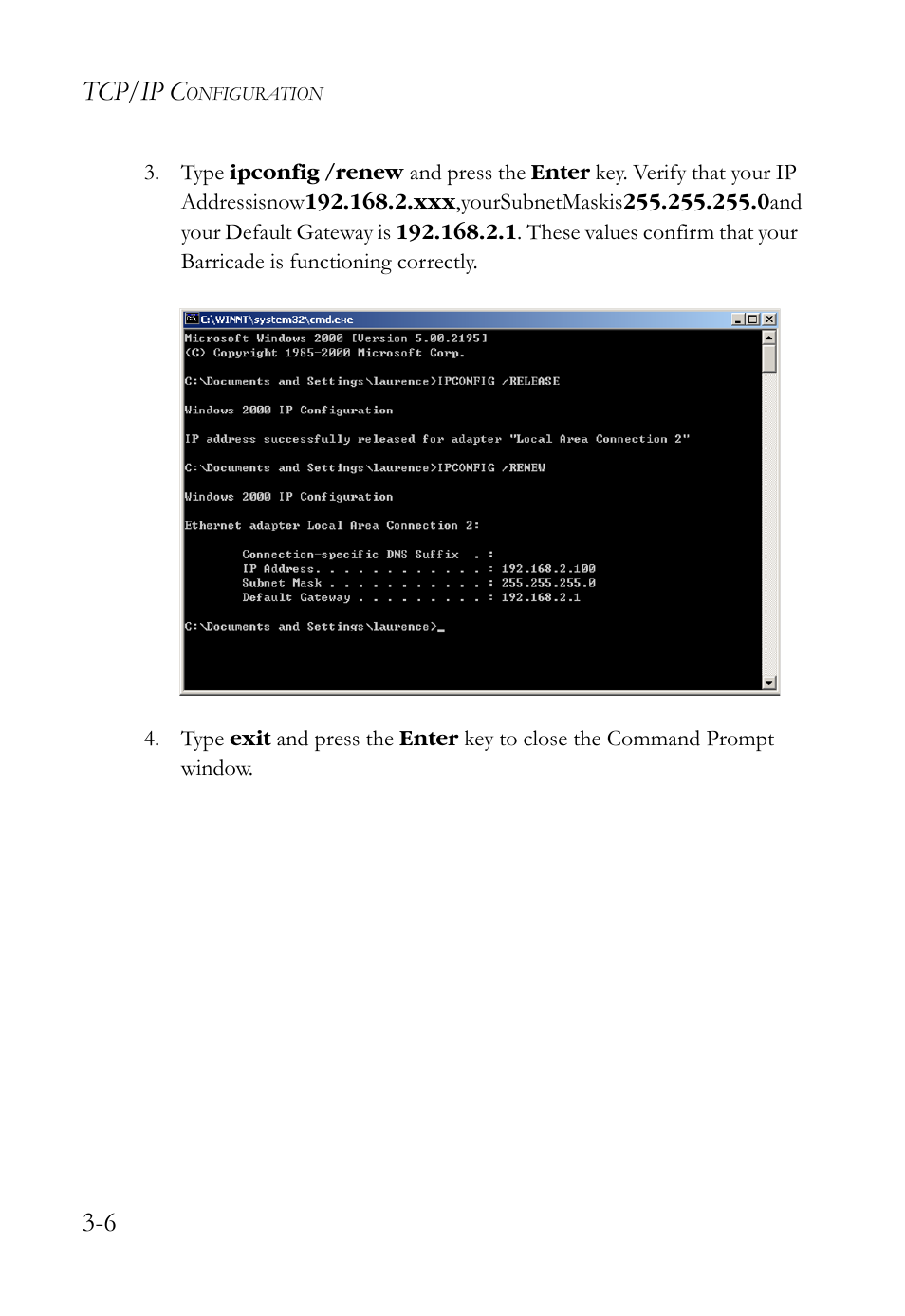 Tcp/ip c | SMC Networks SMCWBR14S-N2 User Manual | Page 40 / 136