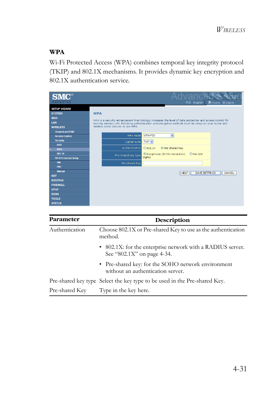 SMC Networks SMCWBR14S-N2 User Manual | Page 83 / 136