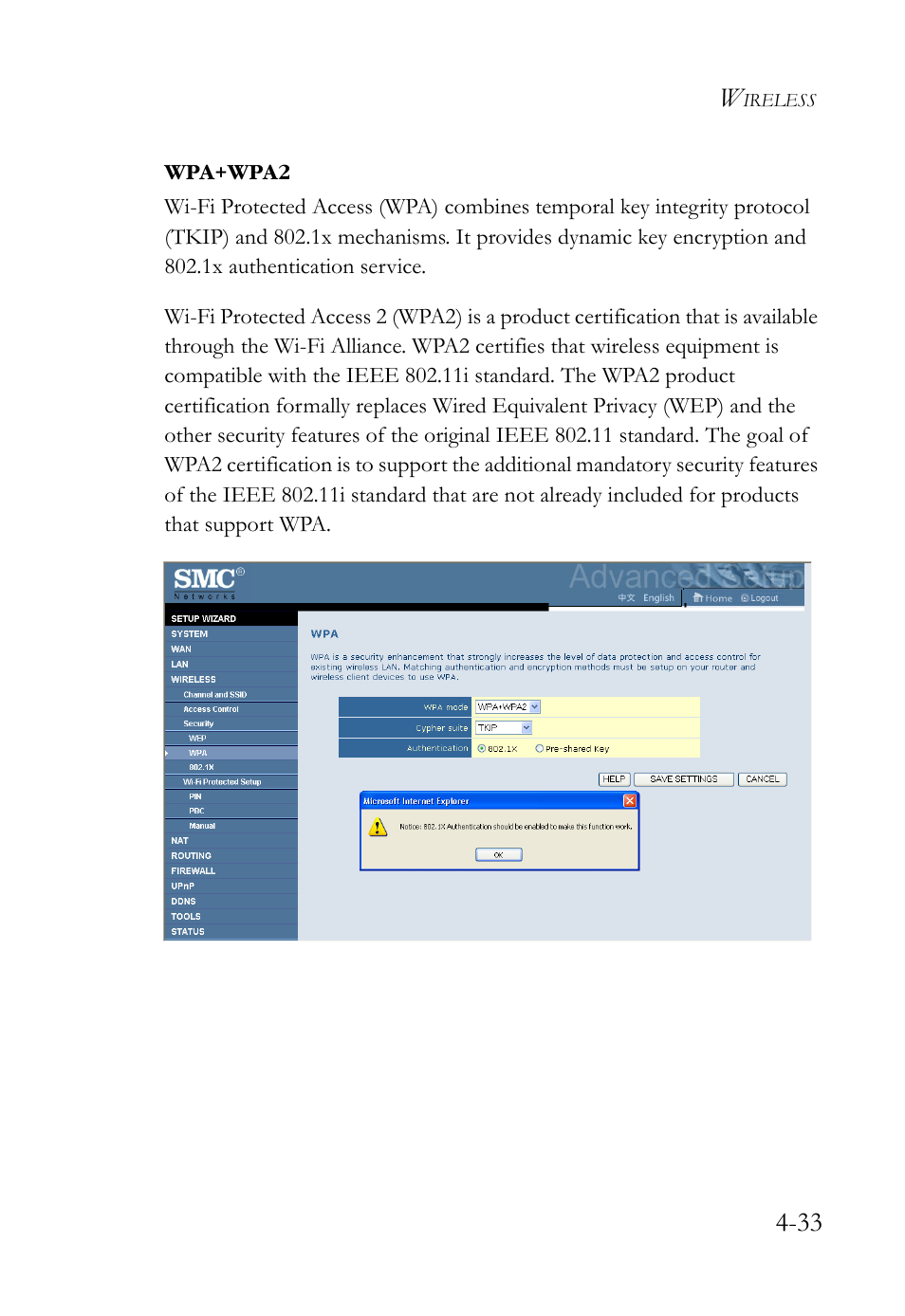 SMC Networks SMCWBR14S-N2 User Manual | Page 85 / 136