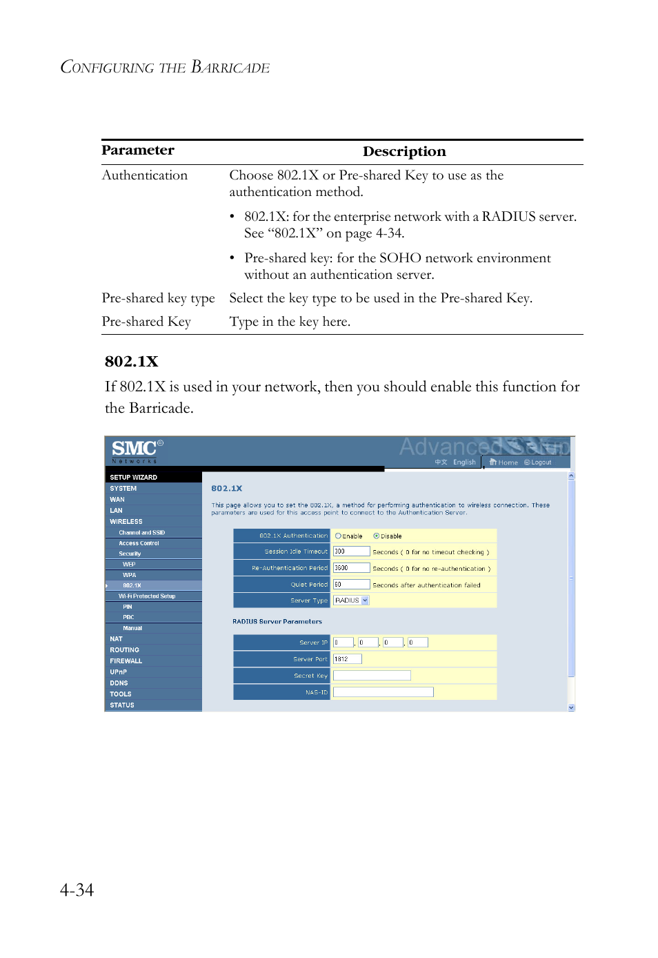 SMC Networks SMCWBR14S-N2 User Manual | Page 86 / 136