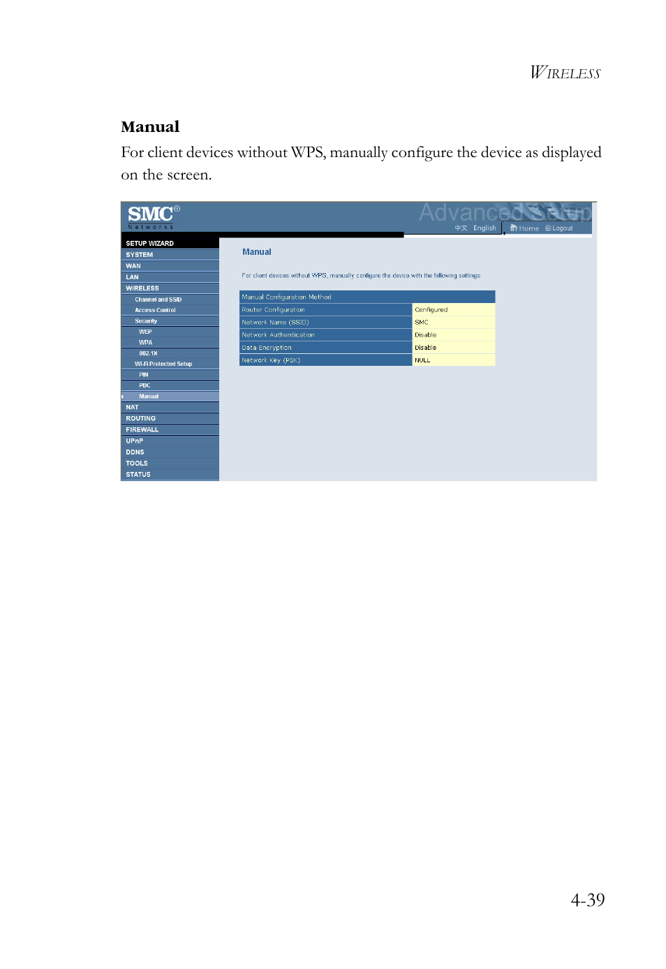 SMC Networks SMCWBR14S-N2 User Manual | Page 91 / 136