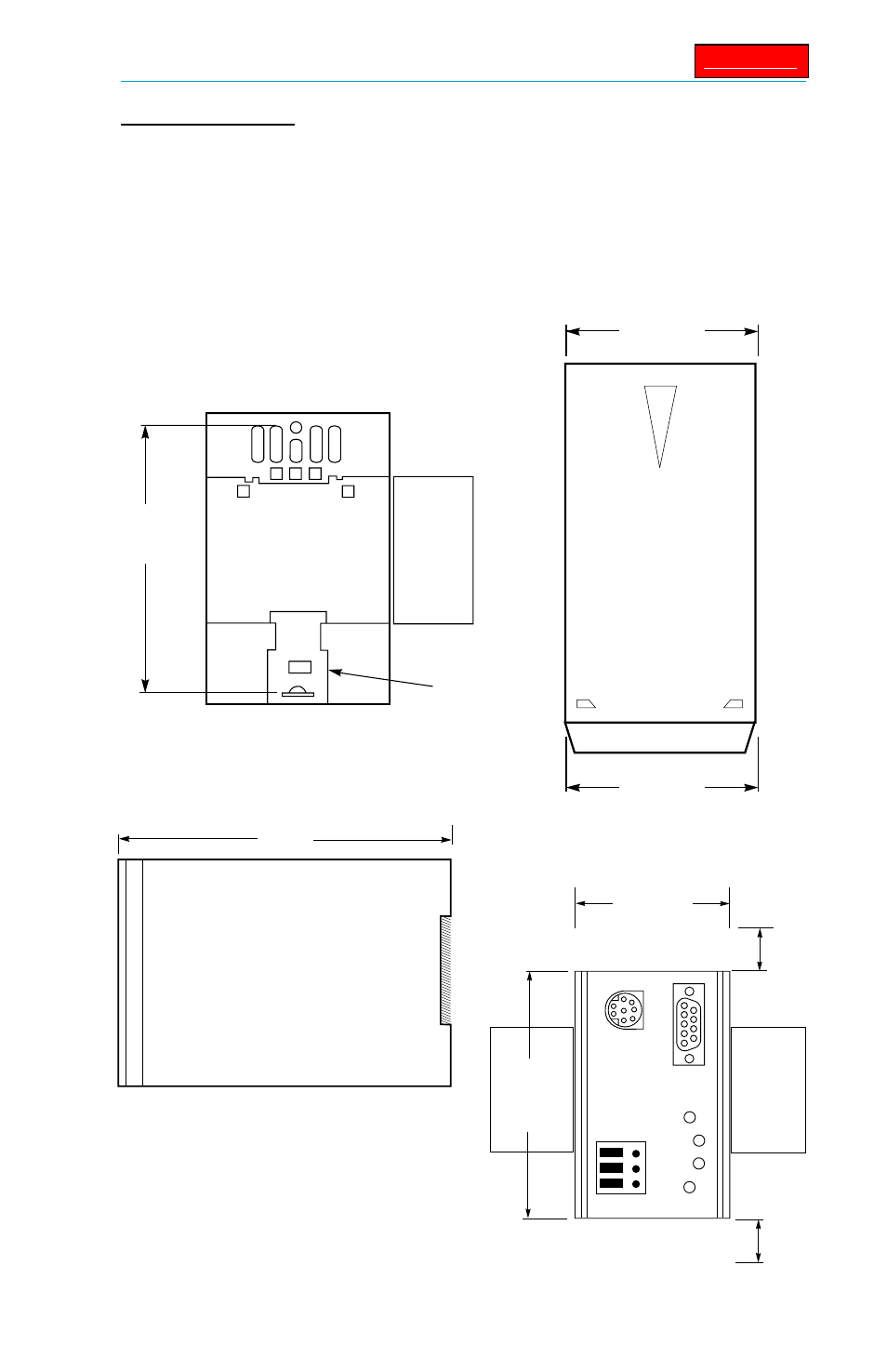 Appendix d, Mounting and scanport cabling instructions, Appendix d — mounting & cabling | 70mm (2.7) din rail | SMC Networks ProSoft 1560 User Manual | Page 39 / 44