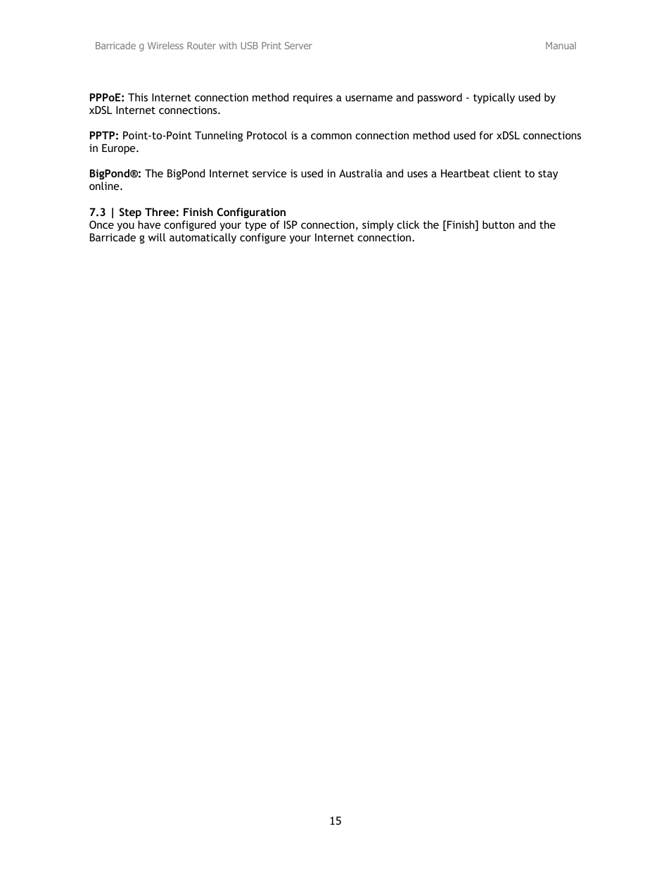 SMC Networks Barricade SMC2804WBRP-G User Manual | Page 15 / 70