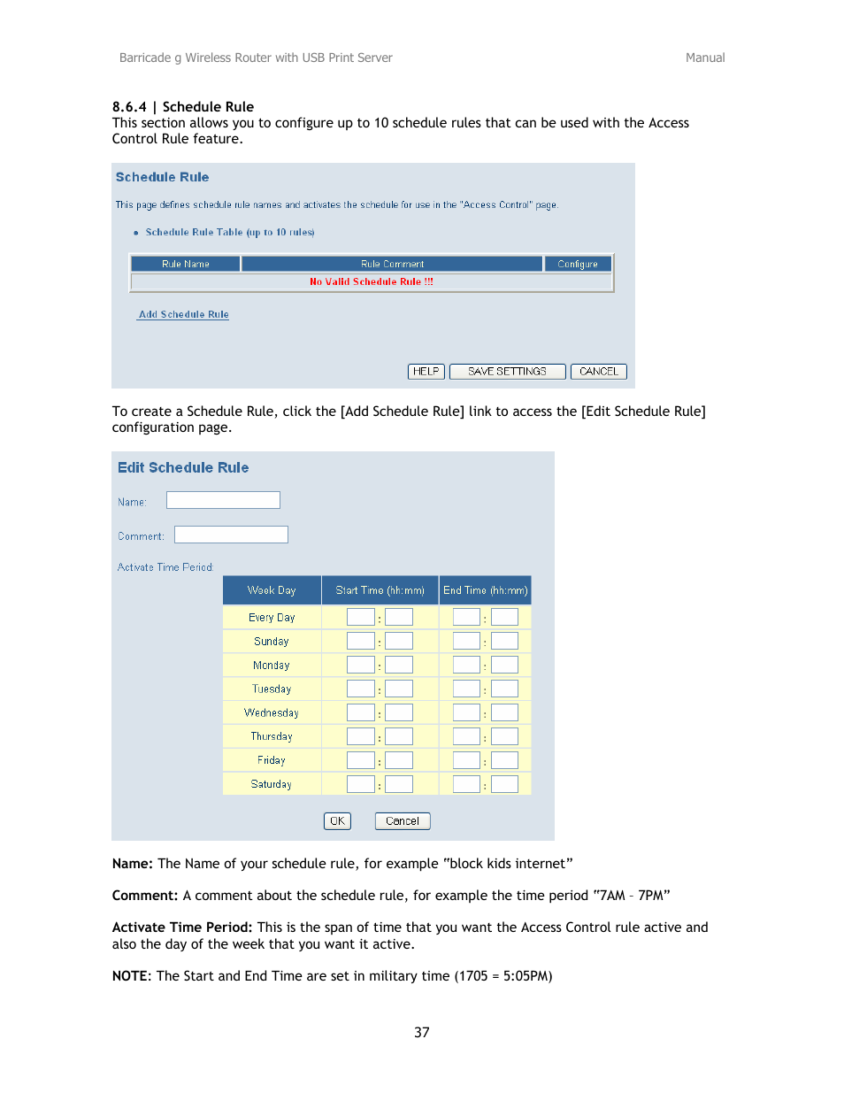 SMC Networks Barricade SMC2804WBRP-G User Manual | Page 37 / 70